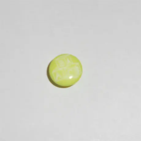 Barnknapp 710 lime/vit
