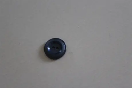 Mörkblå knapp 15 mm