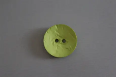 Lime grön knapp 45 mm