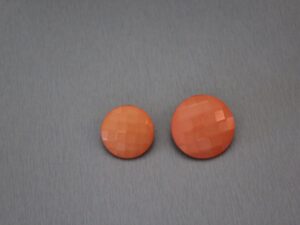Knapp 23 mm färg aprikos