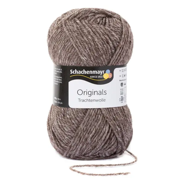 Trachtenwolle färg 14 brun