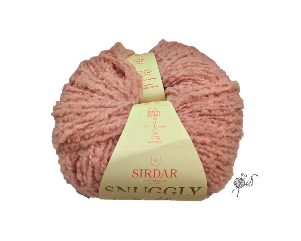 Garn färg rosa. Sirdar Snuggly Bouclette 004