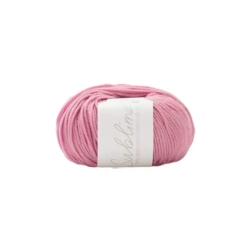 Garn Sublime Baby Cashmere Merino Silk DK 358 Ljusrosa