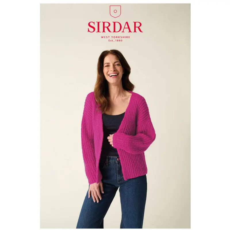 Bild på Mönster Tröja i Sirdar Soft Down