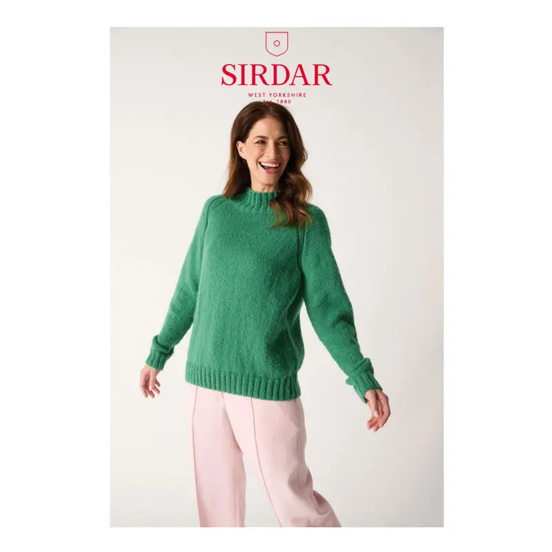 Bild på Mönster Tröja i Sirdar Soft Down